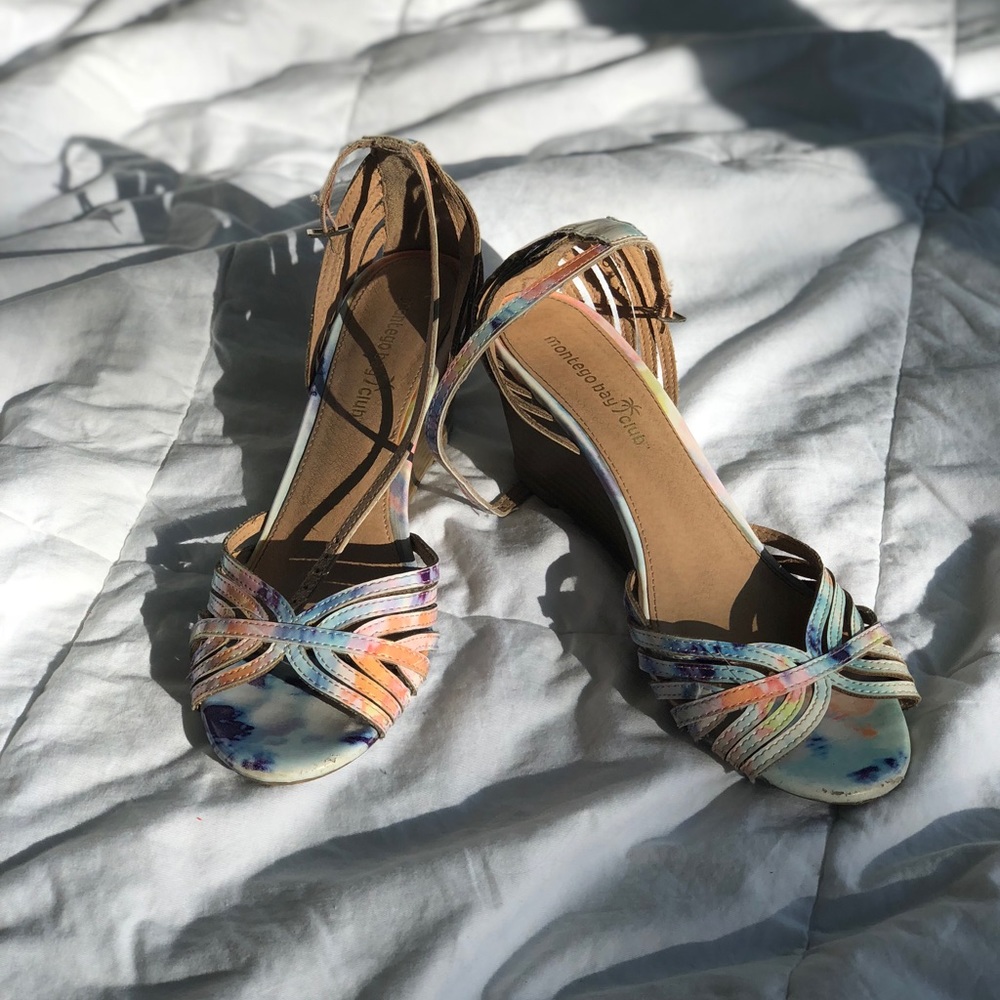 colorful wedges